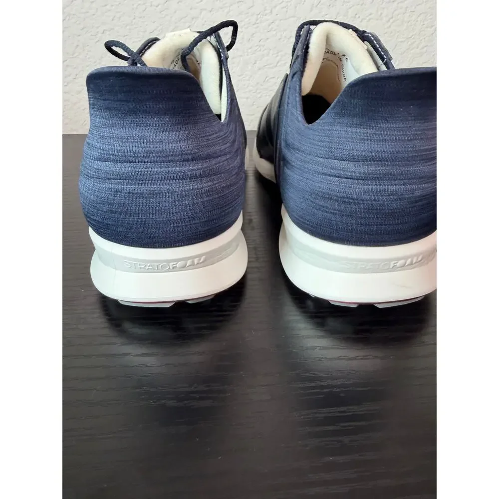 FootJoy Stratos 90126 Women's Navy Leather Spikeless Golf Shoes Size 7 M
